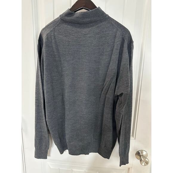 Murano Extra Fine Wool Sweater Bundle Men XL Academia Twee Preppy Classy Flaws - Picture 8 of 16